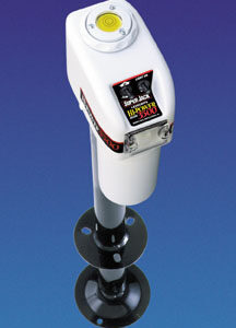 Black 2-1/4" Tube 3,500 lb Super Jack Power Tongue Jack