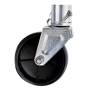 800 lb Caster Assembly w/ Poly Wheel