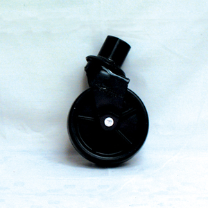 2" Tube Tongue Jack Swivel Caster