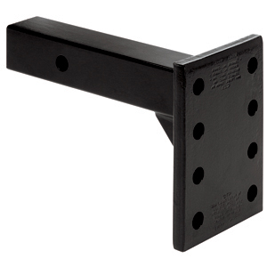 10,000 lb Receiver Style Pintle Mount, 2" Receiver