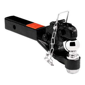 2" Pintle Hook/Ball w/ Receiver Mount