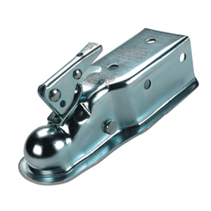 6,000 lb 3" Channel 2" Ball Straight Coupler