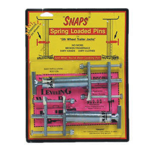 7/16" 5th Wheel Landing Leg Snaps/Pin Locks