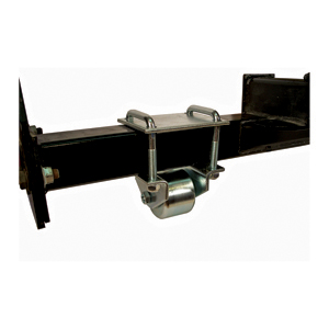 2.5" Hitch Moumt Solid Steel Roller