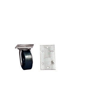 1 Pair Large Swivel Skid Wheel