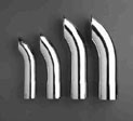 1-1/2" Chrome Exhaust Turndown