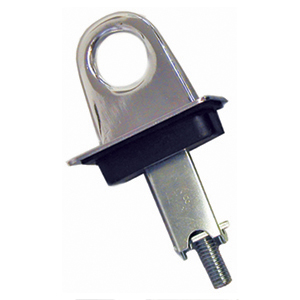 Chrome 2-1/4" x 1-3/4" Max Stake Pocket Anchor w/ Toggle, 2/pk