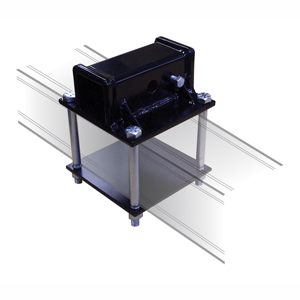 Square Bumper to 2" Receiver Receiver Adapter