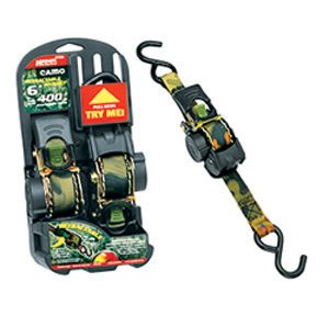 1" x 6' RTRC Ratchet Tie Down, 2/pk
