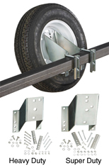 Heavy Duty Bolt-On Tire Carrier