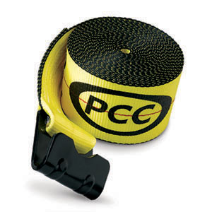 4" x 30' Winch Strap w/ Flat Hook