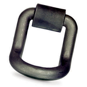 1" Forged Bent D-Ring W/Weld-On
