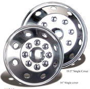 19.5" Stainless Wheel Cover Set