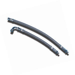 Stainless Steel 19.5" Wheels Straight Hose, 5/pk