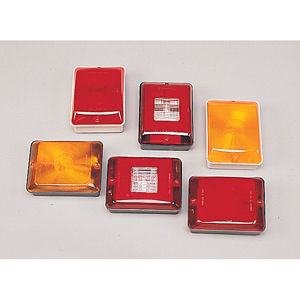 Red Tail Light w/ Black Case