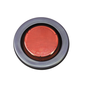 Red 2.5" Round #31 LED Clearance Light Kit