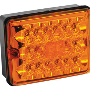 Amber #86 LED Turn Signal w/ Black Case