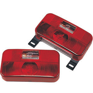 Red Tail Light w/ Black Case