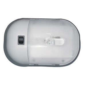 White Single Omega Dome Light