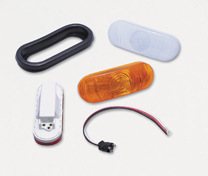 Clear Complete Oval Light