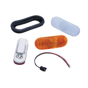 Amber Complete Oval Light