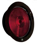 Red Flush Mount Lens