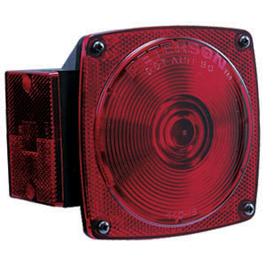 7-Way Tail Light w/ License Light