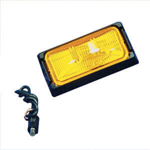 Amber Waterproof Snap-Lock Light