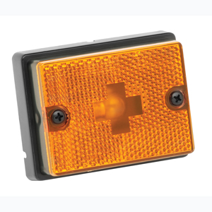 Amber Deluxe Side Marker Light