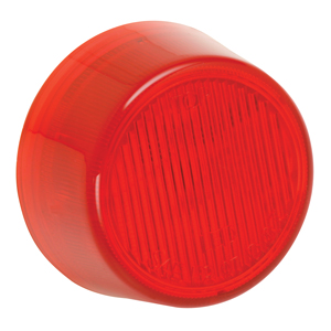 Red 2" LED Round Clearance Light