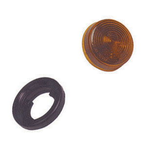 Amber 2-1/2 Round Clearance Light