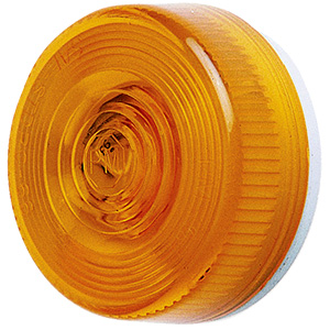 Amber Round Clearance Light