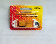 #107W Amber Mini Clearance Light