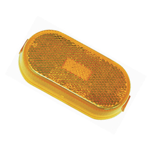 #108 Amber Oblong Clearance Light