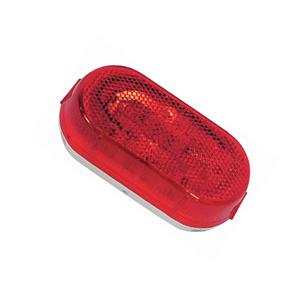 #108 Red Oblong Clearance Light
