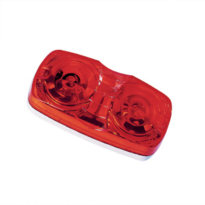 Red Rectangular #138 Clearance Light