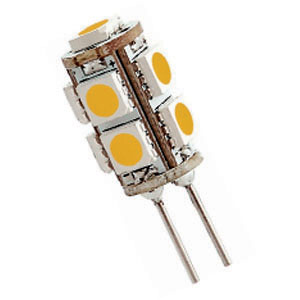 Warm White Back Pin G4 Tower Bulb, 2/pk