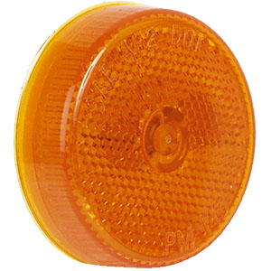 Amber Reflector Clearance Light