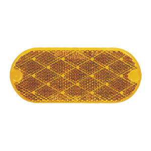 Reflector Amber, 2/pk