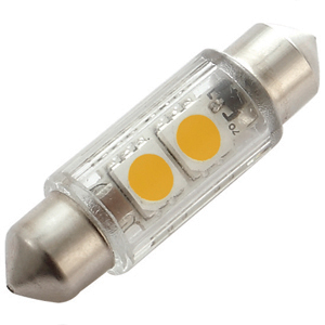Warm White Festoon 211 LED Bulb, 2/pk