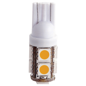 Warm White T10 Wedge Bulb, 2/pk