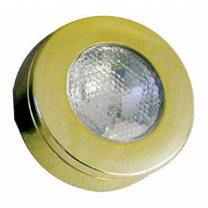 Brass Halogen Overhead Light