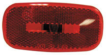 Red Oblong Clearance Lens