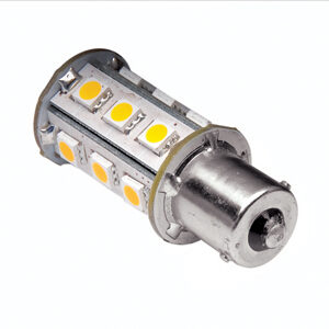 LED Repl Bulb For BA15S, 2/pk