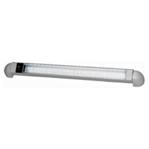 White On/Off LED Swivel Interior Rail Light