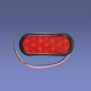 Econo Red Oval Led Tail Light