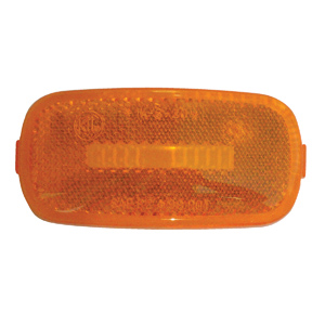 4X2 Amber Marker Light Replacement Lens