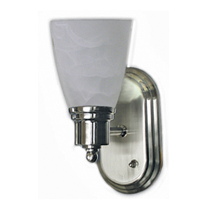 Nickel Oval Pin Up Light