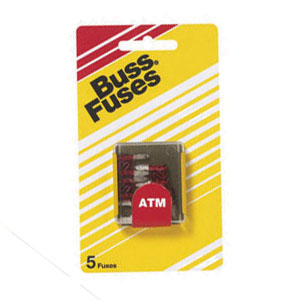 10 amp Mini ATM Fuse, 5/pk