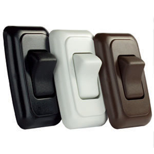 White Quad Rocker Switch Assembly